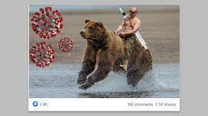 Some residents are nervous of. Coronavirus Putin Memes Flood Social Media Bbc News