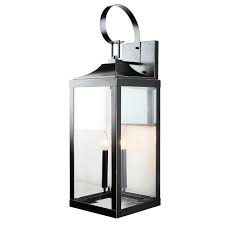 Unbranded 3 Light 16 In Outdoor Wall Lantern Sconce In Imperial Black El180708 Lw The Home Depot Outdoor Wall Mounted Lighting Outdoor Wall Lantern Exterior Wall Light