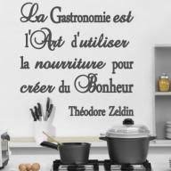 Stickers Stickers Muraux Citations Citation Cuisine Citations Gastronomie Citation Cuisine Stickers Citation