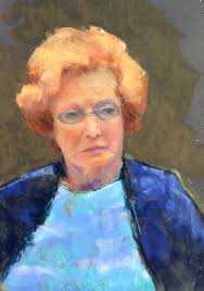 I was so please to see that my entry "Daughter Mother Grandmother Blessed"  was accepted into the Pastel Society of Southern California show Make Your  Mark 2023. Thank you to the judges