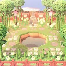 Acnh bamboo zen garden xuli3 kira akumakira802 on pinterest. 7 Bamboo Garden Ideas Bamboo Garden New Animal Crossing Animal Crossing Game