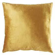 Cuscino In Velluto Giallo Senape 45x45 Cm Venezia Maisons Du Monde