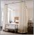 Bay Window Ceiling Mount Curtain Rod