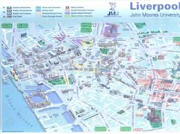 Map of liverpool area hotels: Liverpool Map