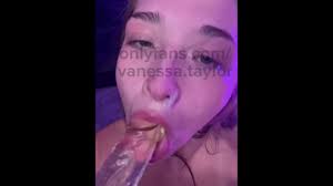 I love slapping my 19 year old face with my dildo and getting messy with  spit