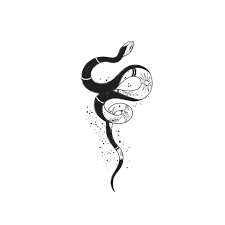 Black And White Snake Tattoo Drawing Snake Tattoo Day Night Black Snake Tattoo Black White Tattoos Snake Tattoo