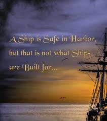 Image result for ship in the harbor is safe