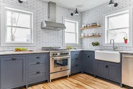 If you're looking to add some flair to your outdoor kitchen, explore the option of stainless steel outdoor kitchen cabinets. Blue Steel Kitchen Portland Maine Transitional Kitchen Portland Maine By Block Brothers Custom Cabinets Houzz