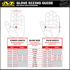 Mechanix Gloves Size Chart Images Gloves And Descriptions
