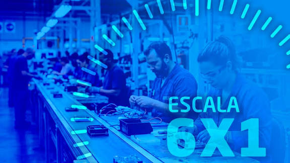 Escala 6x1: o que pensa a indústria brasileira? - Agência de Notícias da Indústria