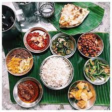 You don't get a plate only a banana leaf to eat from. The Piring Daun Canggu