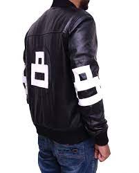 8 Ball Men S Bomber Black Leather Jacket Top Celebs Jackets Leather Jacket Black Leather Jacket Jackets