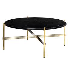 We found it while browsing pinterest and had to have it, and as usual thought i got. Gubi Ts Coffee Table 80 Cm Brass Black Marble Finnish Design Shop