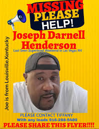 PLEASE SHARE******* Joseph Darnell Henderson Missing