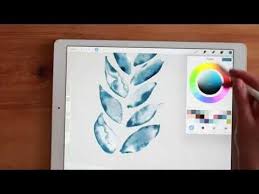 Watercolor Leaves In Procreate Ipad Pro Art Tutorial Youtube Procreate Ipad Pro Ipad Pro Art Procreate Ipad