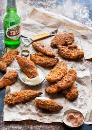 Remove the chicken from the marinade (discard the marinade) and coat with the panko mixture. Kfc Baked Oven Fried Chicken Tenders Recipetin Eats