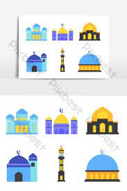 Building islamic mosque against background gambar masjid animasi clipart best. Masjid Gambar Kartun Nusagates
