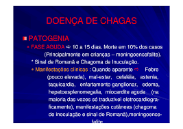 O ministro da justiça e segurança pública, andré mendonça, foi diagnosticado com miocardite aguda, de acordo com a assessoria da pasta. Doenca De Chagas Apostilas Biologia Parte2 Docsity