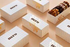 Nero Belgian Waffle Bar Post Projects Dessert Packaging Design Bakery Packaging Design Baking Packaging