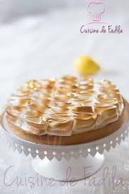 Tarte Au Citron Meringuee Recette En Video Cuisine De Fadila Gateaux Et Desserts Tarte Au Citron Dessert