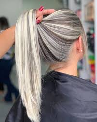 Obraz Moze Zawierac Co Najmniej Jedna Osoba I Zblizenie Blonde Hair Color Long Hair Color Balayage Hair