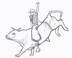 Bull Riding Coloring Pages Only Coloring Pages Bull Riding Bull Riders Coloring Pages