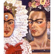 1999 "Three Frida Kahlos" Reproduction Print by Nancy Weinberg