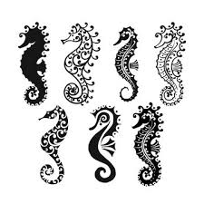 Seahorse Tattoo Photos Royalty Free Images Graphics Vectors Videos Adobe Stock Couple seahorse tattoo on leg. seahorse tattoo photos royalty free
