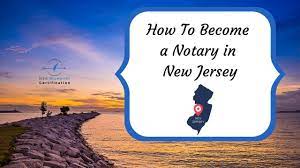 A first time applicant for a notary commission must submit proof that the applicant has, within one year prior to the application, completed at least three hours of interactive or classroom instruction. How To Become A Notary In Nj Nj Notary Public Nsa Blueprint
