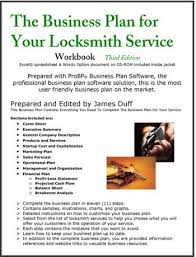 The Business Plan For Your Locksmith Service Business Planning Business Plan Template Business Plan Software