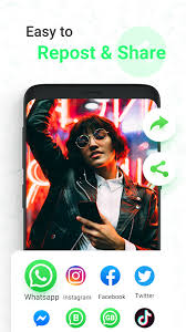 La aplicación video saver pro le facilita la descarga de sus necesidades de imagen y video de las redes sociales como facebook, instagram, tiktok, whatsapp . Status Saver For Whatsapp Video Downloader App 1 5 1 Download Android Apk Aptoide