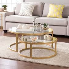 Victoria Nesting Coffee Table Set Of 2 Nesting Coffee Tables Nesting Cocktail Table Coffee Table