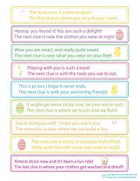 Easter egg hunts are a great way to bring your community together for a springtime gathering. Easter Egg Hunt Clues To Download Easter Egg Hunt Clues Egg Hunt Clues Easter Scavenger Hunt