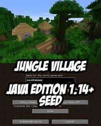 If you travel to the other side of the jungle, you will find a bamboo jungle with pandas. Minecraft 1 14 Seed Savethebees 1970945029 Minecraft Seed Amazing Minecraft Minecraft