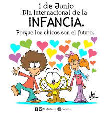 Junio — sustantivo masculino 1. Gaturro 1 De Junio Dia Internacional De La Infancia Facebook