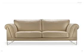 We carry sofas and couches in one seater armchair, loveseats, three seaters and l shape sectionals in fabric here you find midcentury modern style fabric and leather sofas in one seater armchair, two. Cream Leather Sofa By Nicoline Sofa Couch Design Furniture Sofa