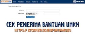Namun, hal itu masih kurang dari target yang ditetapkan, yaitu 12,8 juta pelaku usaha penerima blt umkm. Cek Penerima Bpum Bri Login Eform Bri Co Id Bpum Klik Www Depkop Go Id Daftar Umkm Online 2021 Tribun Pontianak