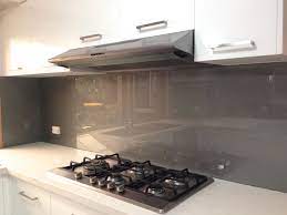Metallic Charcoal Coloured Glass Splashbacks From Ultimate Glass Splashbacks Kitchen Splashback Grey Splashback Kitchen Splashback Tiles