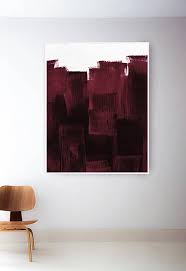 Maroon Painting Print Maroon Print Dark Red Painting Contemporary Print Abstract Red Art Crims Abstract Art Painting Modern Art Abstract Art Painting