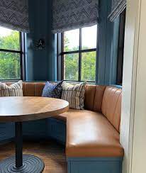 Jerry Pair Leather On Instagram Nothing Beckons Us Like An Inviting Cozy Little Nook Upholstered In Our In Th Upholster Interior Design Beautiful Space