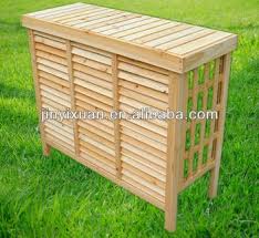 Wooden Air Conditioner Cover With Shutter Decorative Air Conditioner Covers Air Condition Air Conditioner Cover Air Conditioner Covers Pool Equipment Cover