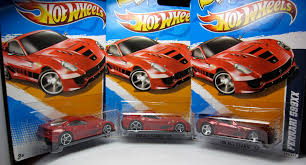2011 garage series vw / ferrari / mopar / ford / gm : Variation Alert Hot Wheels Ferrari 599xx With Oh5 Wheels Lamleygroup