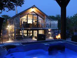 Unwind, relax and connect with nature, enjoy the views of the forest and stargazing from your very own private hot tub. Lodges With Hot Tubs For New Year S Eve Celebrate New Year In A Luxury Lodge With Hot Tub
