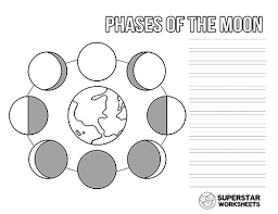 We then explore our ability as a species to be able. Phases Of The Moon Worksheets Superstar Worksheets