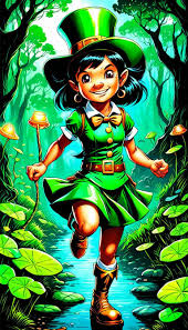 Dora the Explorer as a leprechaun - Dora the Explorer as Le...