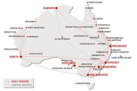 Virgin Australia Route Map Airline Schedules - Webjet