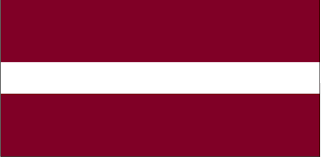 If the national flag of latvia or the pennant of the national flag of latvia is made from a textile, the carmine colour thereof shall conform with the. Flag Of Latvia Latvian Flag