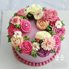 Related Image Buttercream Flower Cake Beautiful Cakes Cake Decorating