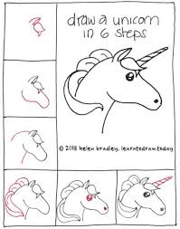 How To Draw A Unicorn Step By Step For Beginners Unicorn Unicorn Drawing Easy Drawings Cute Drawings