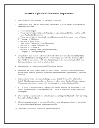 Your selection of courses is important, so be sure to get guidance from adults (parents, counselor, advisor, instructors). Http Www Riverside K12 Nj Us Parents Hs Requirements